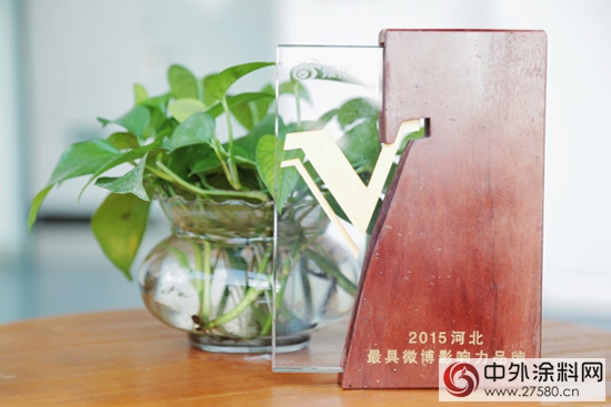 晨阳水漆官方微博获颁“河北最具微博影响力品牌”"111941"