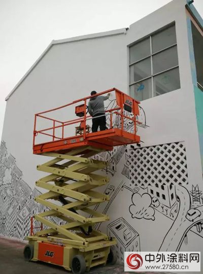 立邦:「为爱上色」艺术+学校彩绘第一站来到苏州 Millo现场创作直击