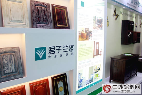 广东国际家具机械及材料展，涂企均以水性涂料参展