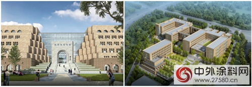 固克天工石助力公共建筑,延安大学新校区迎观摩