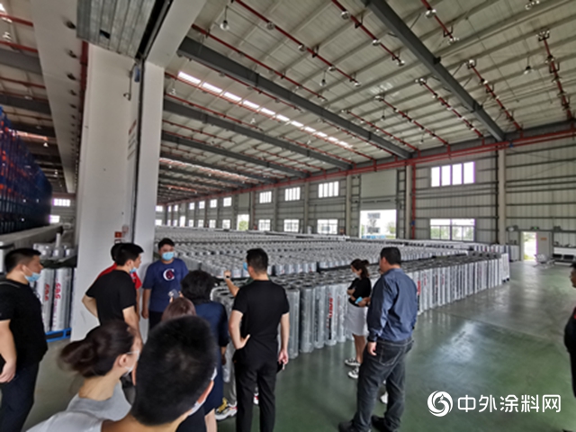 阿里巴巴集团天猫团队参观雨虹（YUHONG）建德工厂"140371"