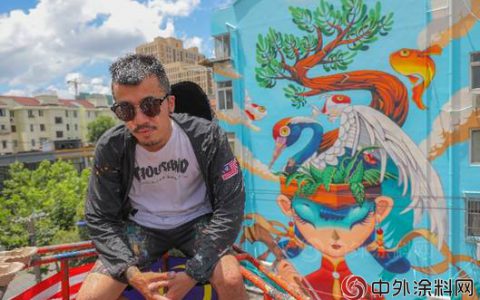 马来西亚艺术家Kenji献城市彩绘 携手立邦「为爱上色」守护精神家园"
128778"