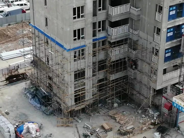 七彩建设以品质敬生活世茂白沙洲k3地块外墙保温及装饰工程施工简析
