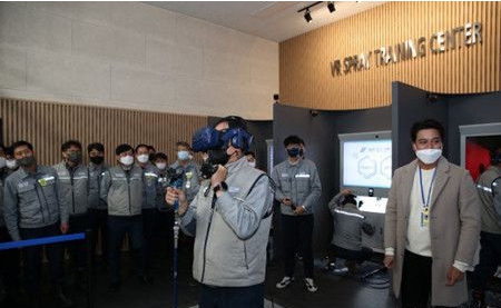 韩国大宇造船采用VR技术进行船舶涂装培训