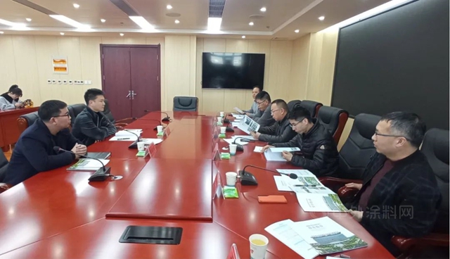 河南省涂料行业协会组织会员单位考察孟州、汝州化工园区