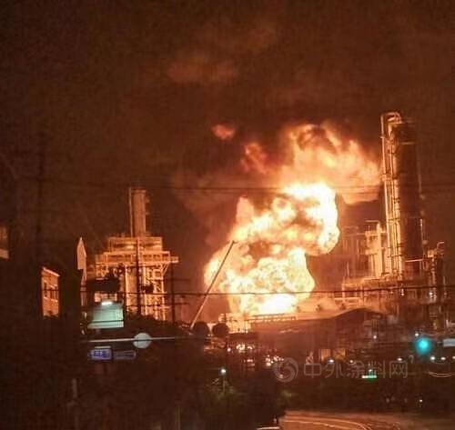韩国第三大炼油厂爆炸，火柱腾起数十米，上游77万吨PX停车，聚酯漆成本又要涨