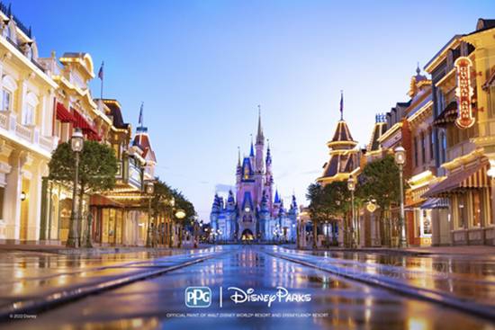 PPG成为华特迪士尼世界度假区官方涂料供应商