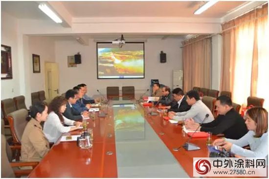 陕西省闽北商会参观考察宝塔山工程公司"113832"