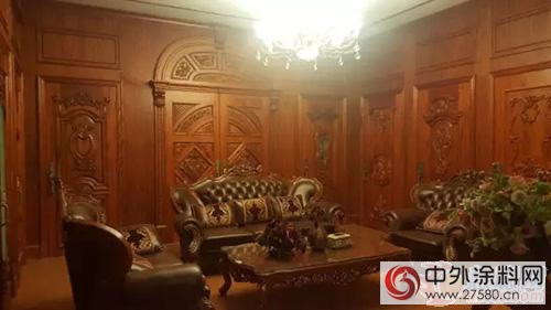 展辰家具漆专业培训团队走进百德功能木门