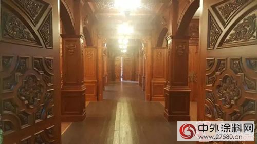 展辰家具漆专业培训团队走进百德功能木门