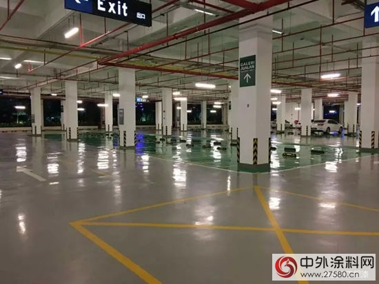 嘉宝莉地坪漆海外项目：停车场也能与阳光海风为伴