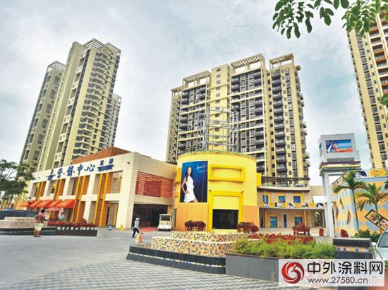 立可住三亚凤凰水城涂料工程正式完工