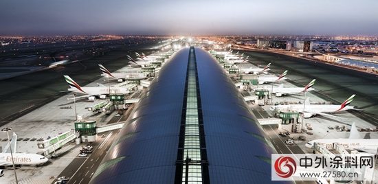 TASSANI塔萨尼艺术涂料刷靓迪拜国际机场 彰显高端气质