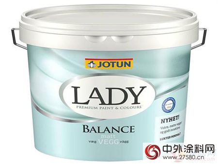 佐敦首款挪威全进口内墙涂料“Lady balance”全新上市"121614"