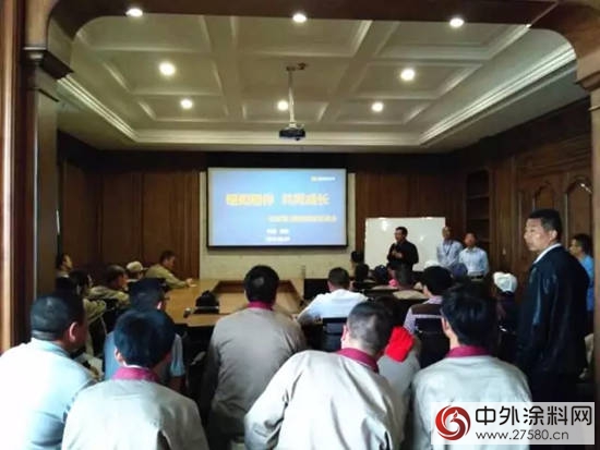 展辰培训团队走进世家屋原木定制