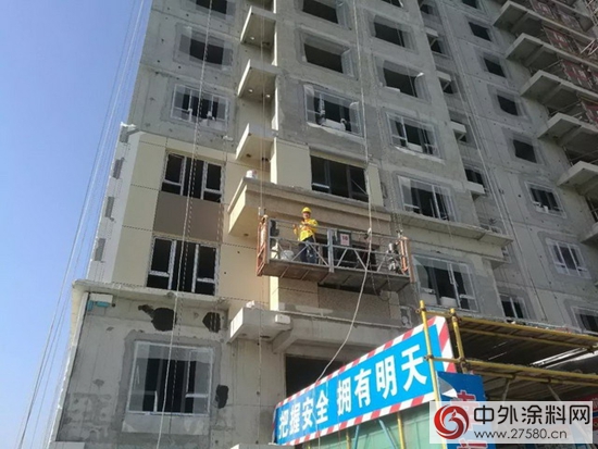 嘉宝莉工程漆立标北京首创安置房项目