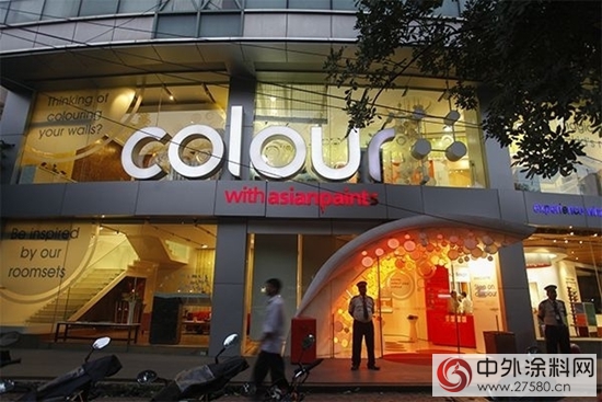 亚洲涂料跻身印度品牌价值50强榜，品牌价值达41亿美元"122531"
