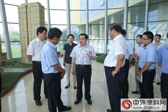 河北省人大常委会党组书记、常务副主任范照兵到晨阳水漆调研