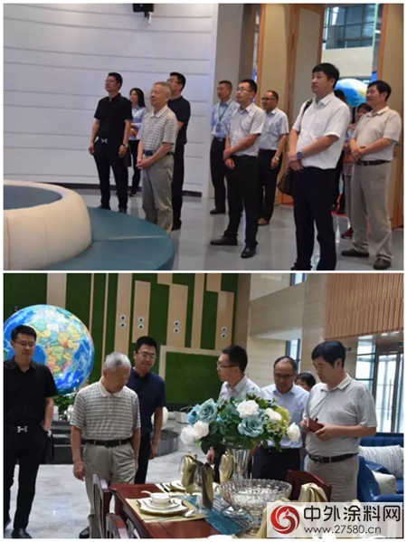 原机械工业部副部长、国务院中央企业监事会主席贾成炳莅临科天集团参观指导