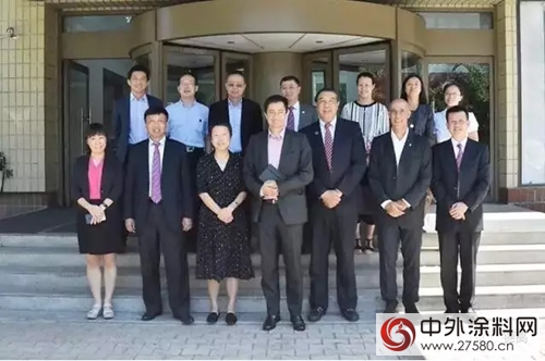 法国派丽集团全球总裁Eric Berge一行拜访中国建筑防水协会"124187"