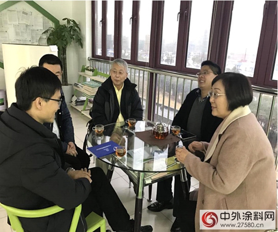 中涂协阎永江秘书长一行走访中科院宁波材料所并考察中科银亿