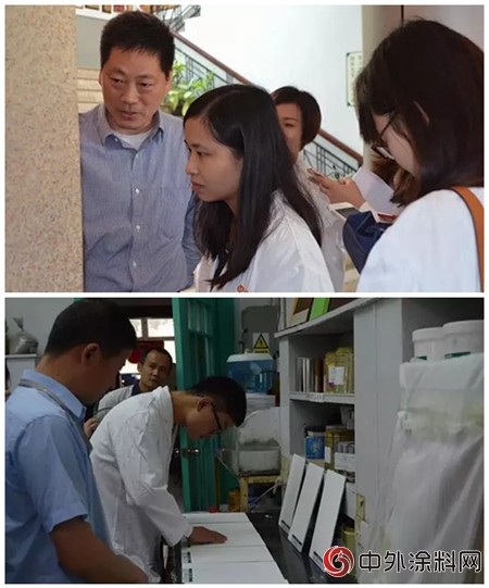 碧桂园集团考察团前往中华制漆考察交流