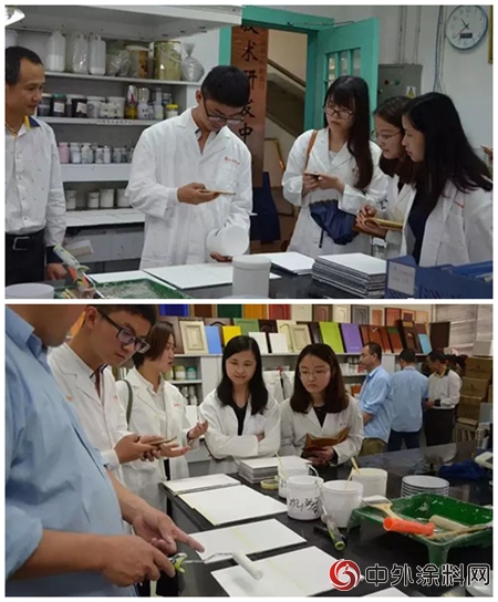 碧桂园集团考察团前往中华制漆考察交流