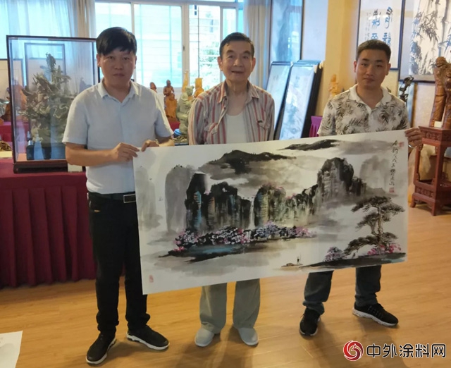 当代著名画家魏作庆做客美惠，共话艺术创作"127310"