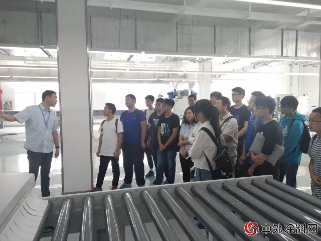 上海大学高分子专业企业实习参观走进上海展辰