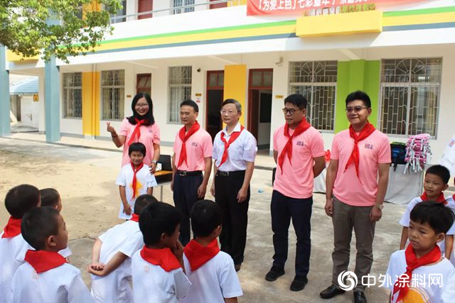 15年未修缮小学变身七彩盒子 立邦为爱上色如何改造广东韶关篛过小学"129909"