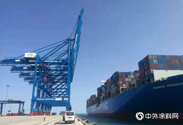 中远关西为中远海运港口阿布扎比码头项目提供防腐保护