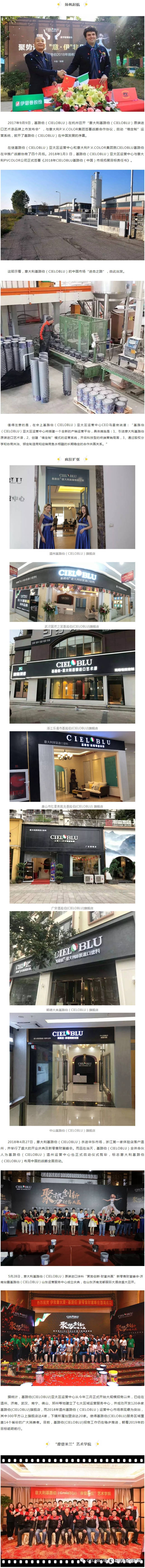 2018年意大利基路伯（CIELOBLU）在华扩张的背后