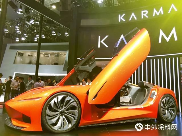 艾仕得为KARMA纯电动概念车全球首秀涂装！"132972"