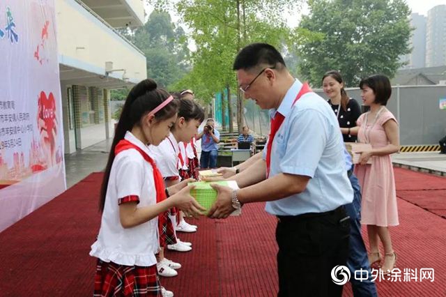 乐善有恒，大爱无疆｜大宝漆携手中建一局爱心助学