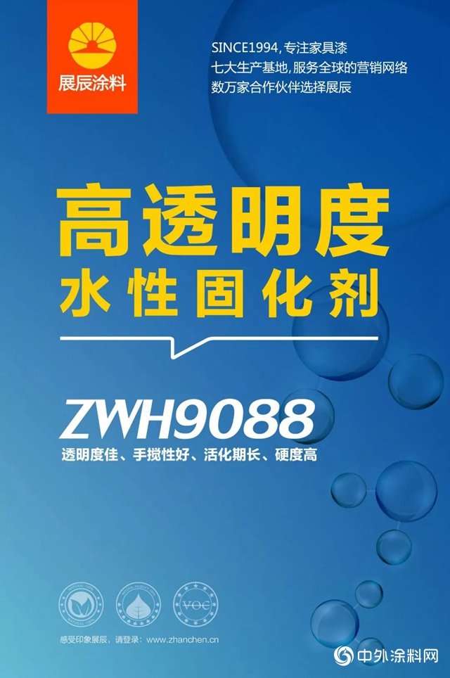 不止高透 | 展辰水性固化剂ZWH9088惊喜上市