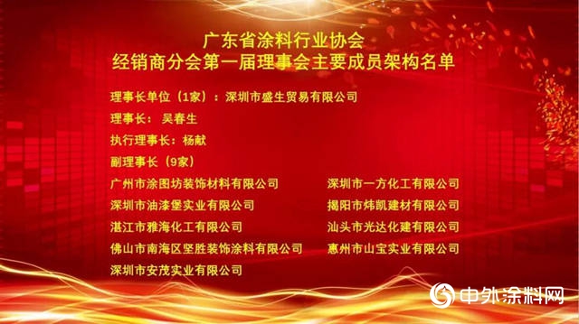 推动行业规范发展 ——广东省涂料行业协会经销商分会正式成立"135572"