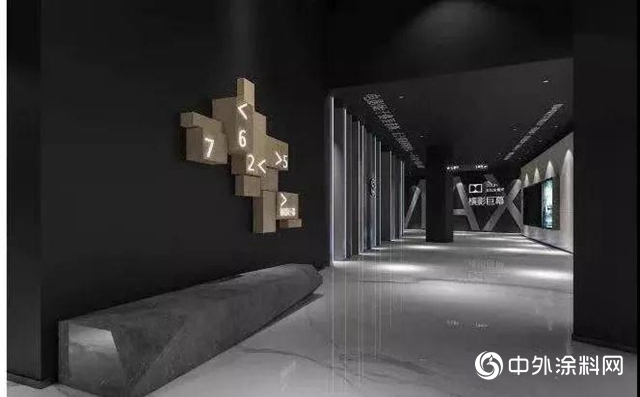 紫荆花艺术涂料联手横店集团打造杭州观影新地标