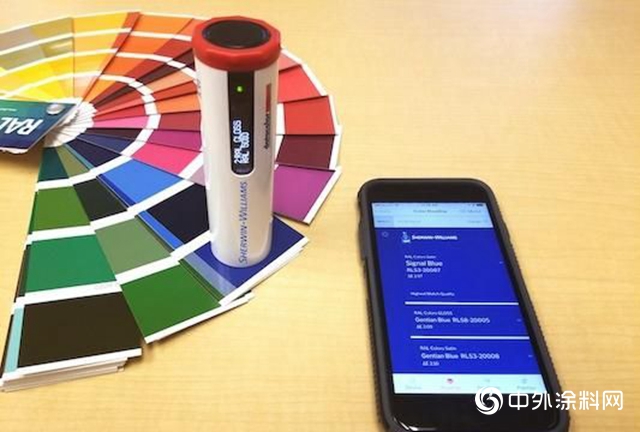 宣伟购买德塔颜色ColorReader Pro 以提高客户的粉末加工效率