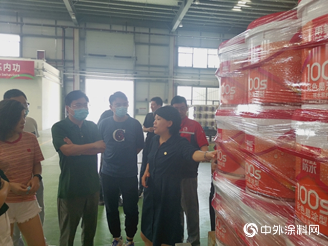阿里巴巴集团天猫团队参观雨虹（YUHONG）建德工厂"140371"