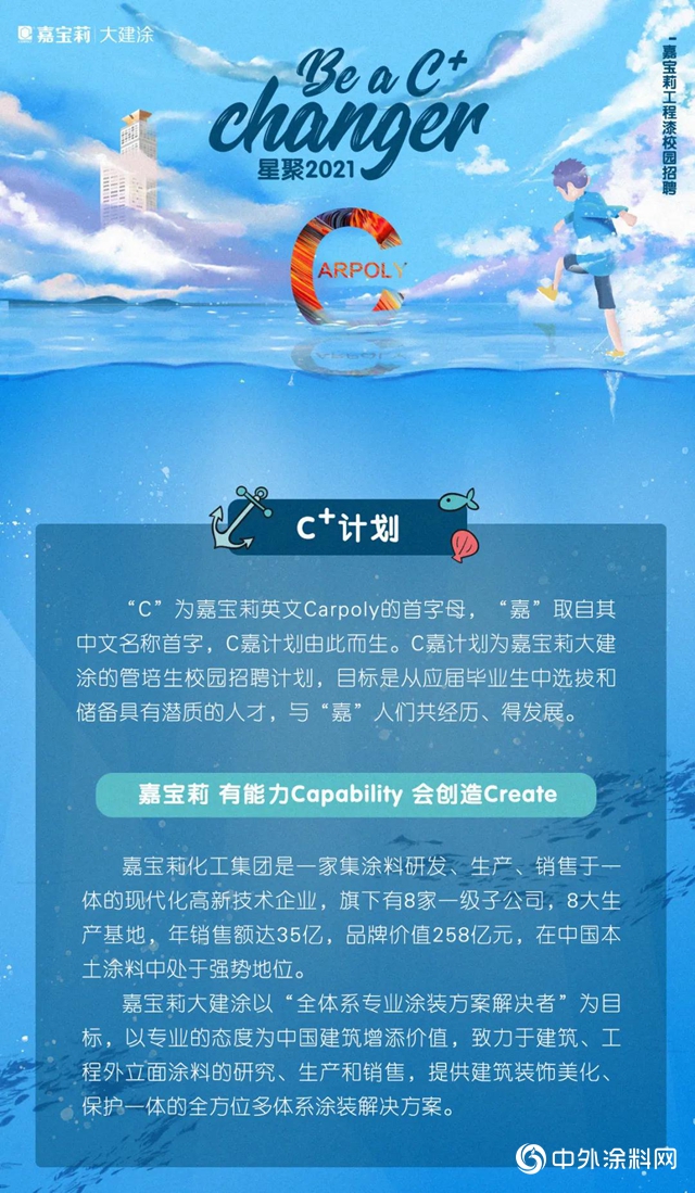 毕业季 全选C——嘉宝莉工程漆2021年校园招聘项目大公开！"141155"