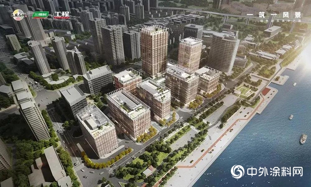 一筑一风景｜三棵树保温系统助力上海商业新地标——陆家嘴滨江中心建设，鉴时代见未来"141619"