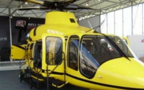 贝尔525“无情”私人直升机新型涂装正式亮相