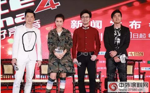 水性科天独家网络冠名腾讯视频《中国好声音》今晚开播啦