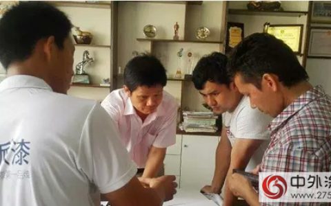 康派漆成功挺进喀什涂谋欧亚