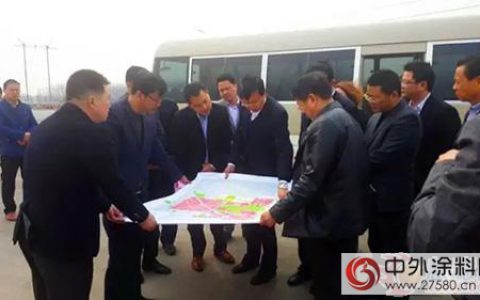 科顺防水观摩团深入河南平舆交流学习