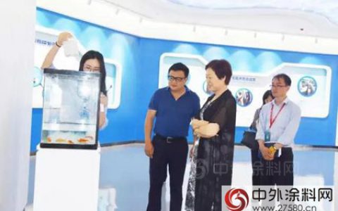 中国涂料工业协会会长孙莲英一行莅临科天集团参观指导"
123180"