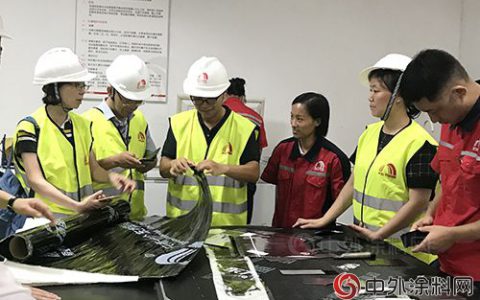 新世界中国地产一行考察惠州东方雨虹