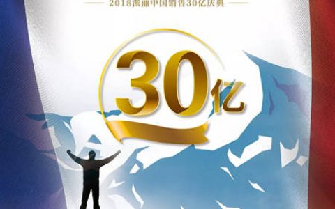 派丽中国2018年销售突破30亿！