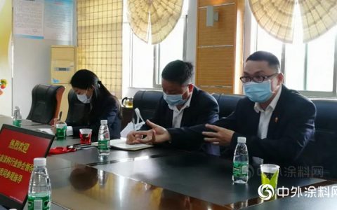 广东省涂料行业协会领导走访四方威凯