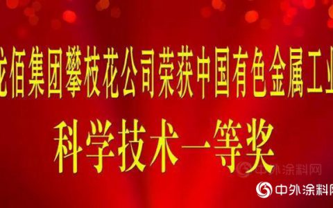 龙佰集团攀枝花公司荣获中国有色金属工业 科学技术一等奖